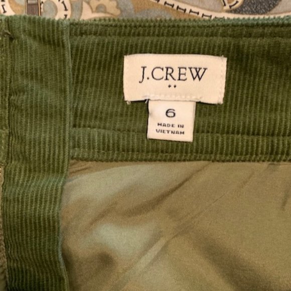 Never Worn J Crew A-Line Corduroy Skirt - Picture 3 of 6